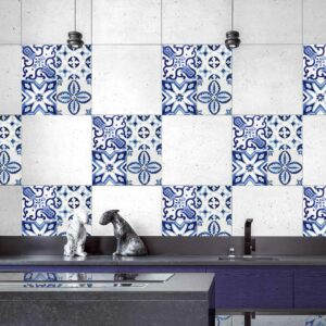 Tile Cover Azulejos πλακάκια διακόσμησης τοίχων κουζίνας & μπάνιου (31223)