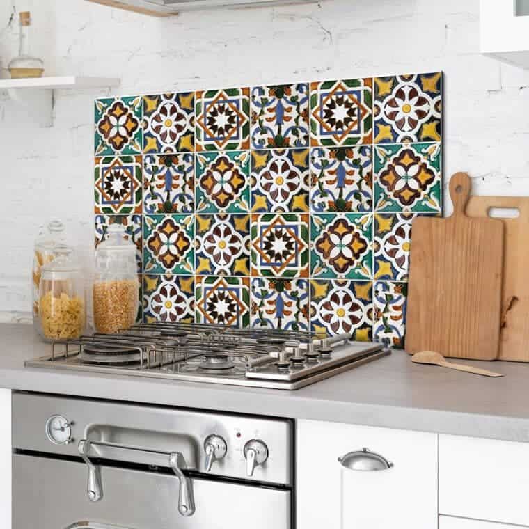 Green Tiles πάνελ αλουμινίου εστίας