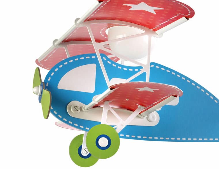 54002 Baby Planes παιδικό φωτιστικό οροφής γαλάζιο αεροπλάνο