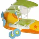 Baby Planes παιδικό φωτιστικό οροφής σχήμα αεροπλάνο πορτοκαλί
