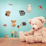 Happy Forest αυτοκόλλητα 3 επιπέδων