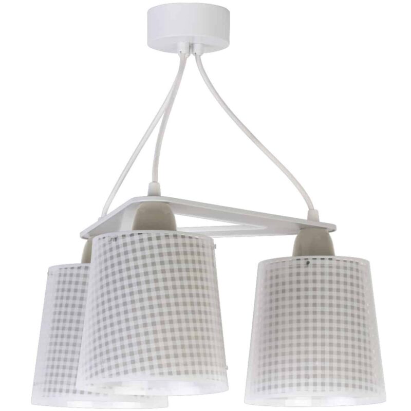 80224 B Vichy Beige κρεμαστό τρίφωτο οροφής