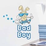 Bad Boy αυτοκόλλητα τοίχου XS