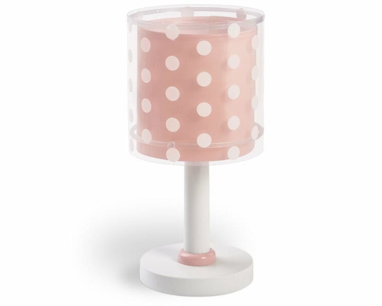 41001 S DOTS PINK κομοδίνου διπλό τοίχωμα
