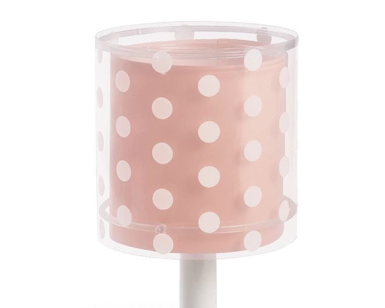 41001 S DOTS PINK κομοδίνου διπλό τοίχωμα