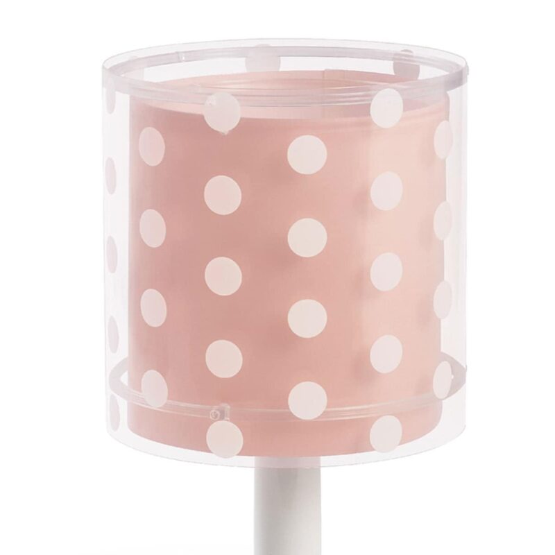 41001 S DOTS PINK κομοδίνου διπλό τοίχωμα