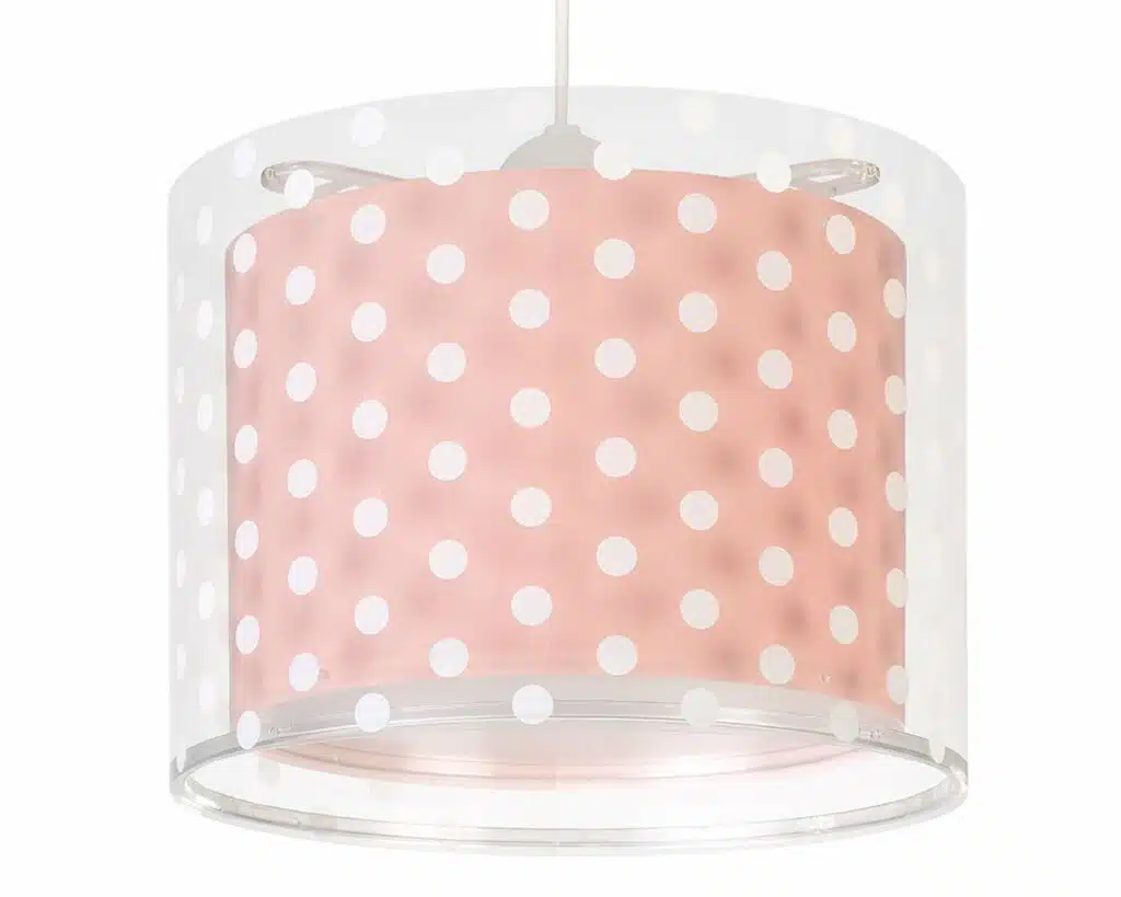 41002 S DOTS PINK κρεμαστό οροφής διπλό τοίχωμα