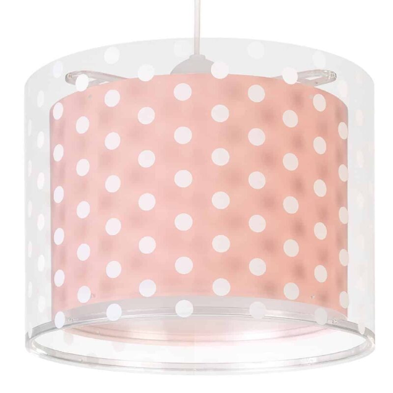 41002 S DOTS PINK κρεμαστό οροφής διπλό τοίχωμα