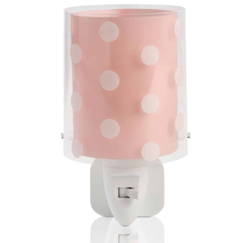 41005 S DOTS PINK νυκτός πρίζας διπλό τοίχωμα
