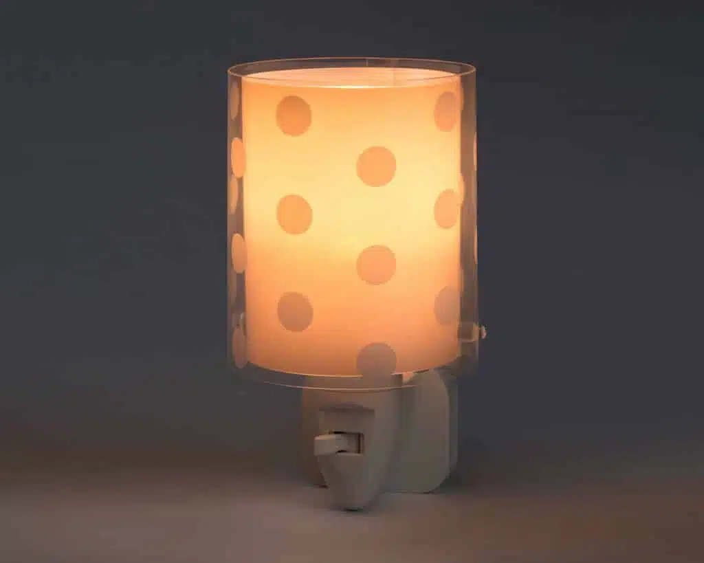 41005 S DOTS PINK νυκτός πρίζας διπλό τοίχωμα