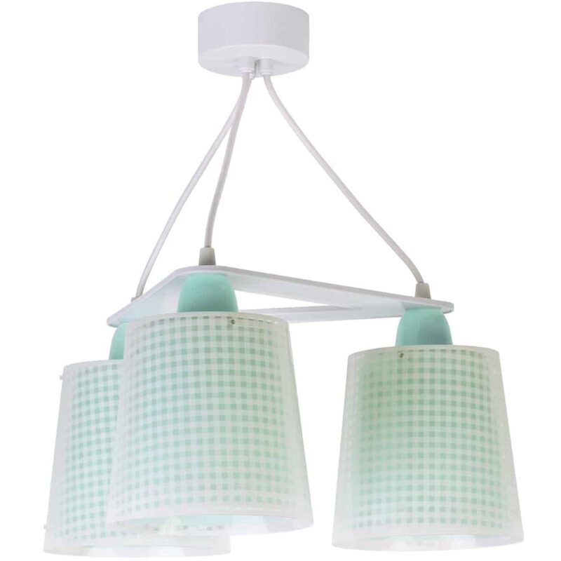 80224 H VICHY GREEN κρεμαστό τρίφωτο οροφής