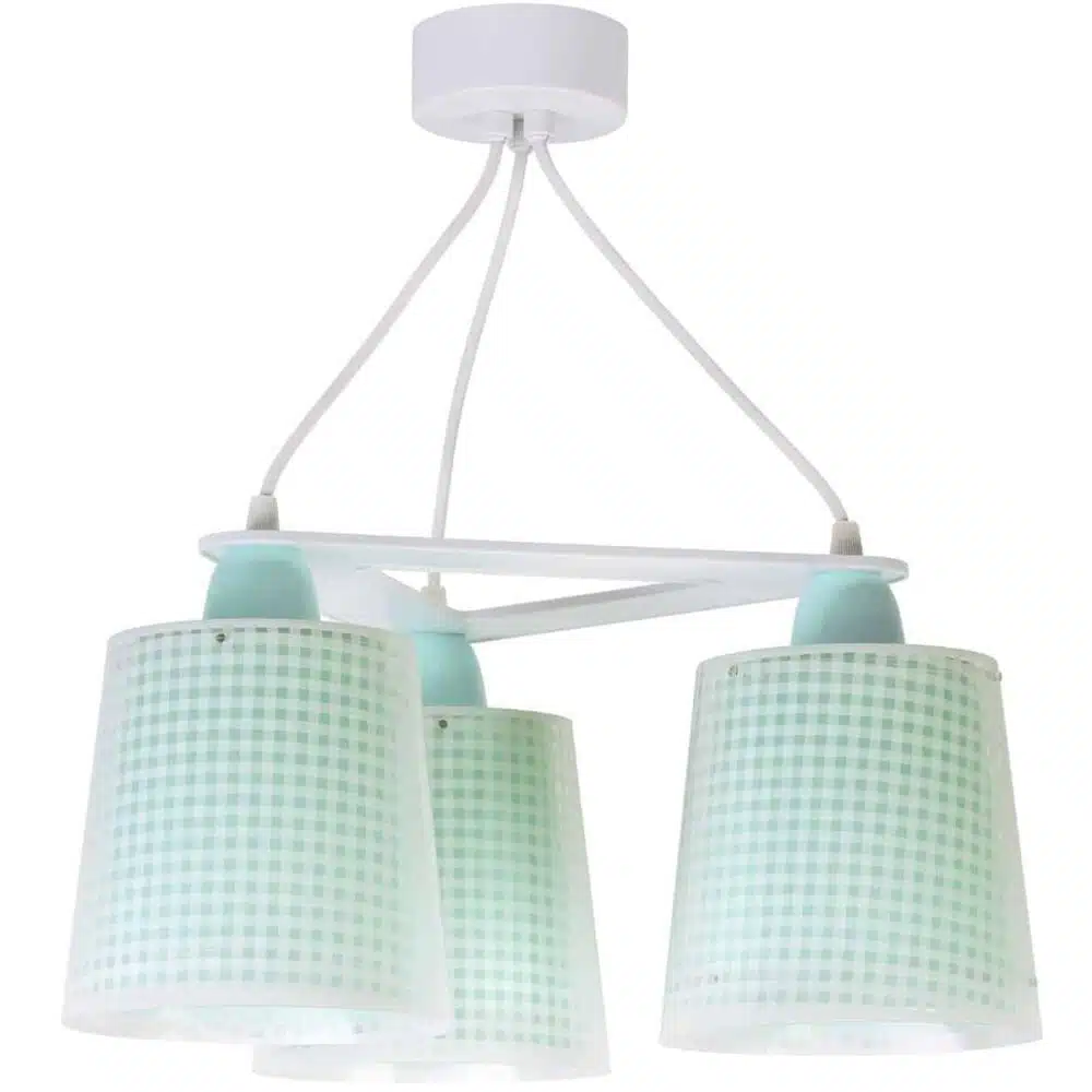 80224 H VICHY GREEN κρεμαστό τρίφωτο οροφής
