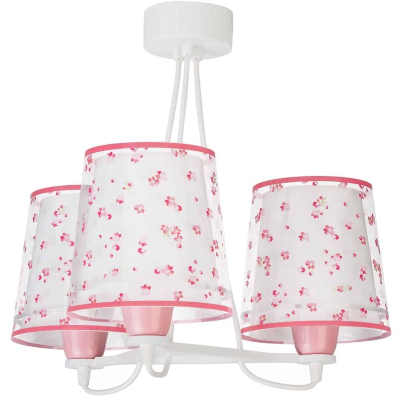 81177 S DREAM FLOWERS PINK κρεμαστό τρίφωτο διπλό τοίχωμα