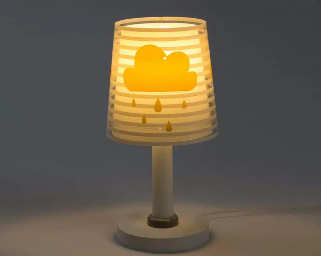 81191 E LIGHT FEELING GRAY κομοδίνου φωτιστικό διπλού τοιχώματος