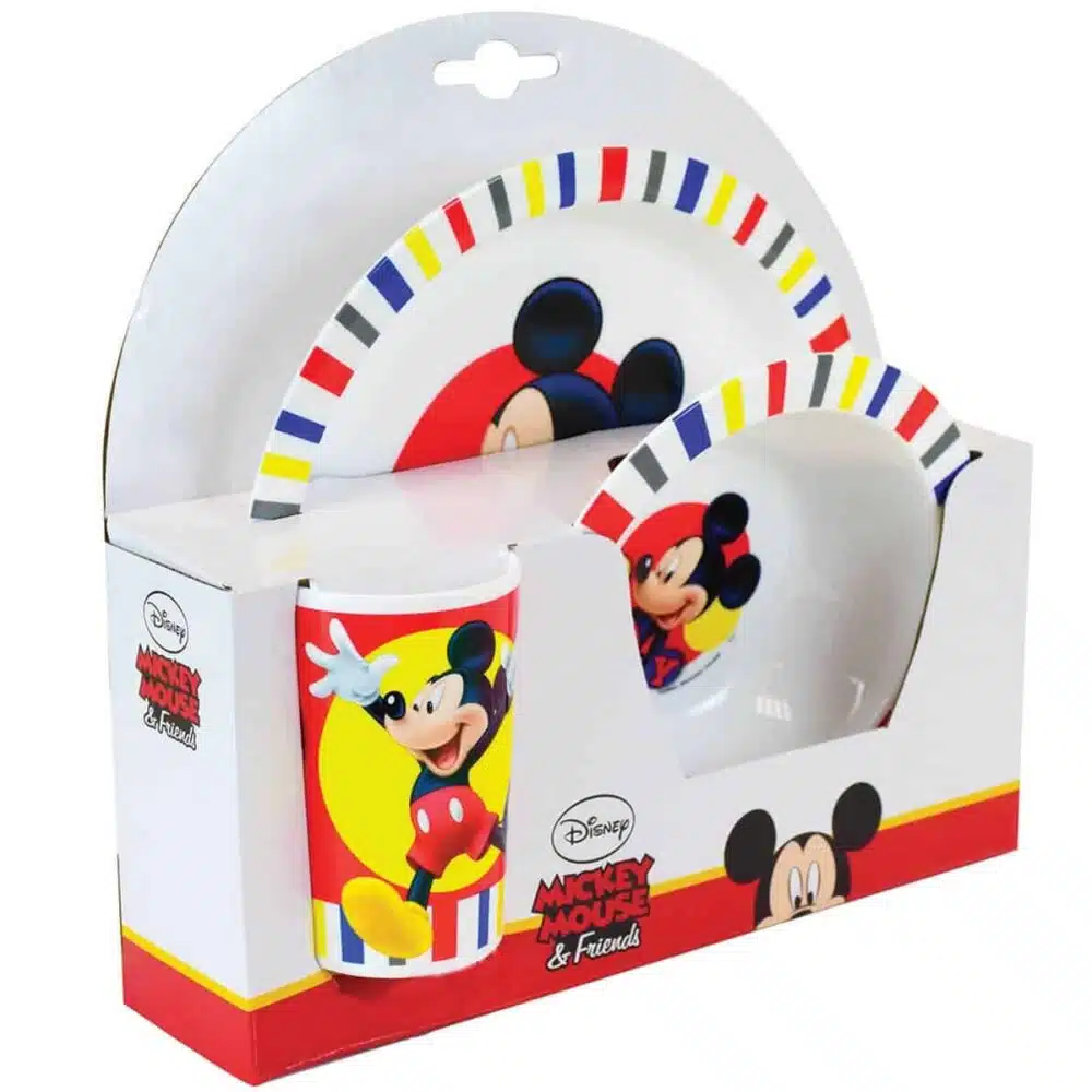 Mickey Disney σερβίτσιο τριών τεμαχίων