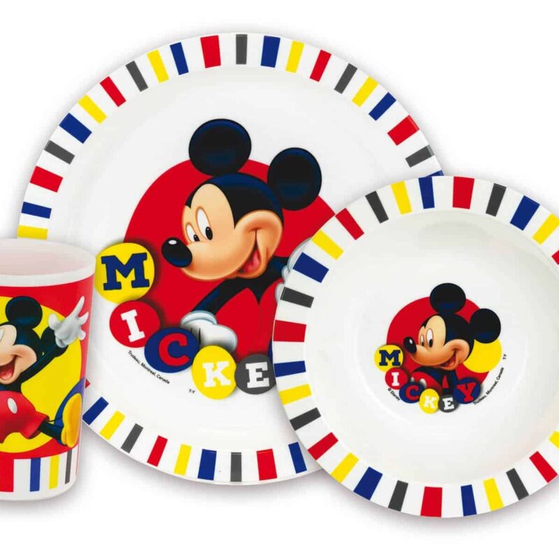 Mickey Disney σερβίτσιο τριών τεμαχίων