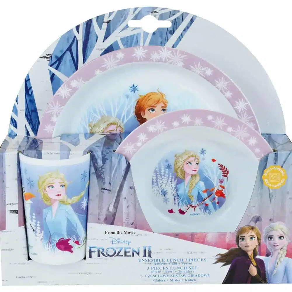 Frozen σερβίτσιο φαγητού τριών τεμαχίων