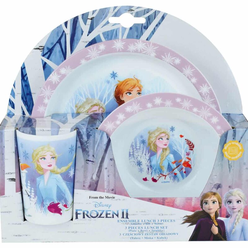 Frozen σερβίτσιο φαγητού τριών τεμαχίων