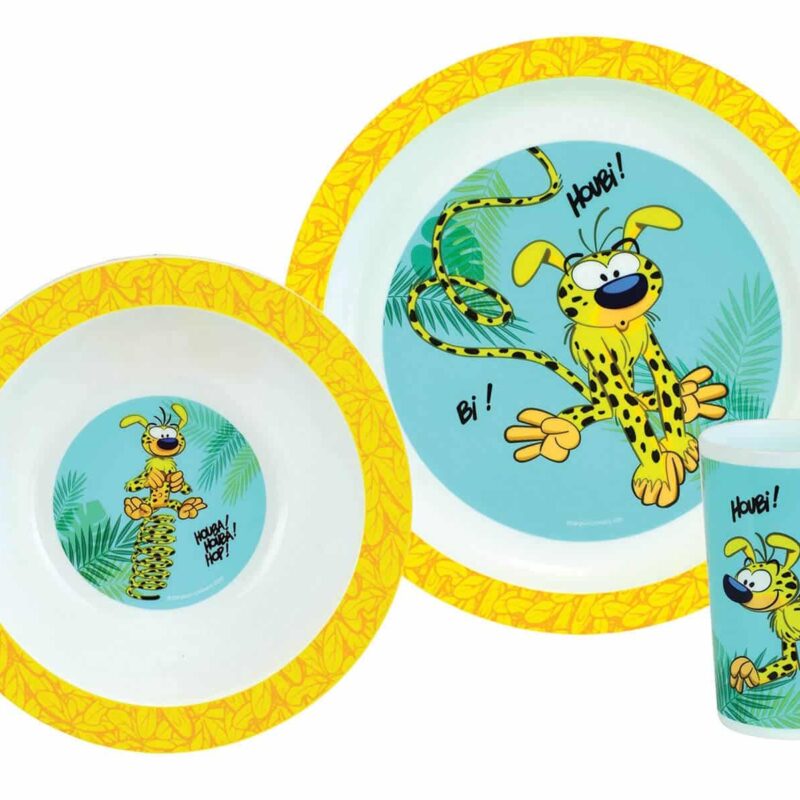 Marsupilami σερβίτσιο τριών τεμαχίων