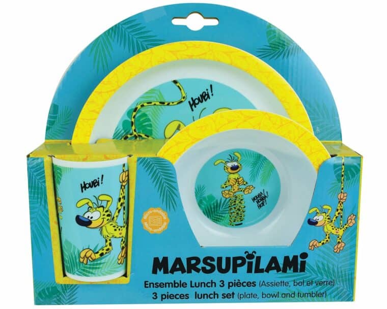 Marsupilami σερβίτσιο τριών τεμαχίων