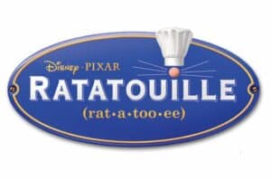Ratatouille παιδικό σερβίτσιο φαγητού