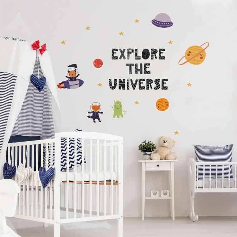 Διακοσμητικό αυτοκόλλητο τοίχου βινυλίου για παιδικά δωμάτια