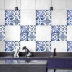 Tile Cover Azulejos πλακάκια διακόσμησης τοίχων κουζίνας και μπάνιου