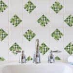 Tile Green πλακάκια διακόσμησης τοίχων κουζίνας και μπάνιου