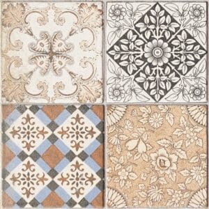 Persian Tiles πλακάκια διακόσμησης πατώματος (32305)
