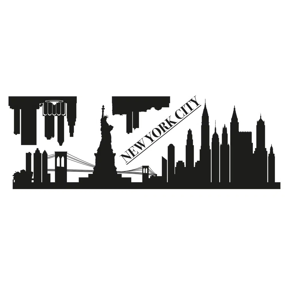 Νέα Υόρκη αυτοκόλλητα διακόσμησης βινυλίου