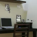 Ink Cats αυτοκόλλητα τοίχου βινυλίου (59164)