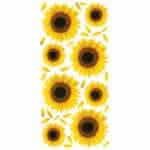 Sunflowers αυτοκόλλητα τοίχου βινυλίου (59605)
