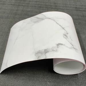 White Marble μπορντούρα προστασίας τοίχων κουζίνας (67118)