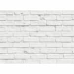 White Bricks L πλάτη προστασίας τοίχου εστιών κουζίνας