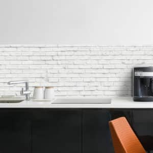 White Bricks XL πλάτη προστασίας τοίχων κουζίνας και μπάνιου