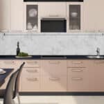 White Marble XL πλάτη προστασίας τοίχων κουζίνας και μπάνιου