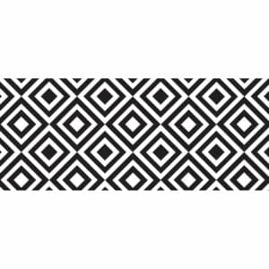 Black & White – M διάδρομος βινυλίου (83073)