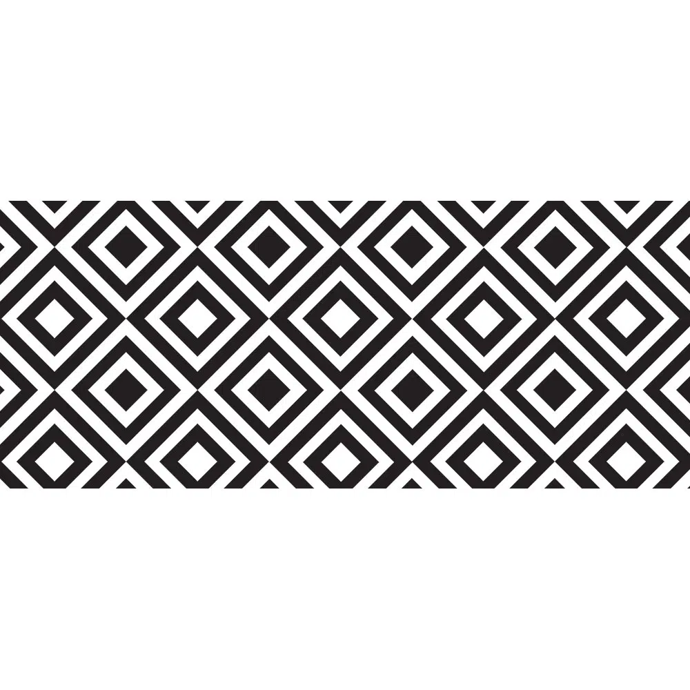 Διάδρομος διακόσμησης κουζίνας ή μπάνιου από ανθεκτικό μουσαμά