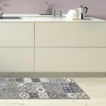 Διάδρομος διακόσμησης κουζίνας ή μπάνιου από ανθεκτικό μουσαμά