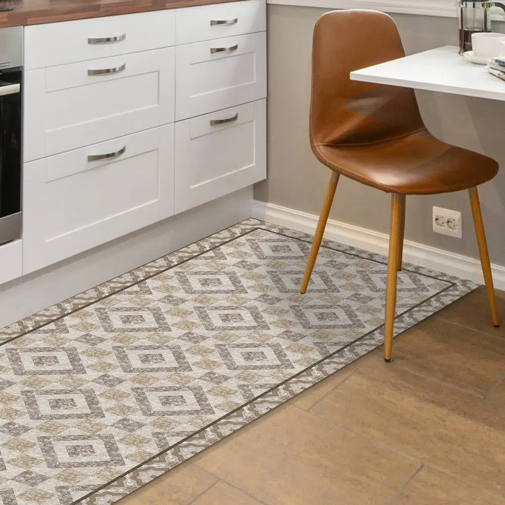 Διάδρομος διακόσμησης κουζίνας ή μπάνιου από ανθεκτικό μουσαμά