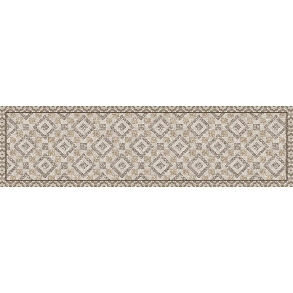 Διάδρομος διακόσμησης κουζίνας ή μπάνιου από ανθεκτικό μουσαμά