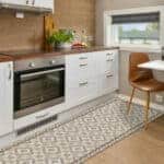 Διάδρομος διακόσμησης κουζίνας ή μπάνιου από ανθεκτικό μουσαμά