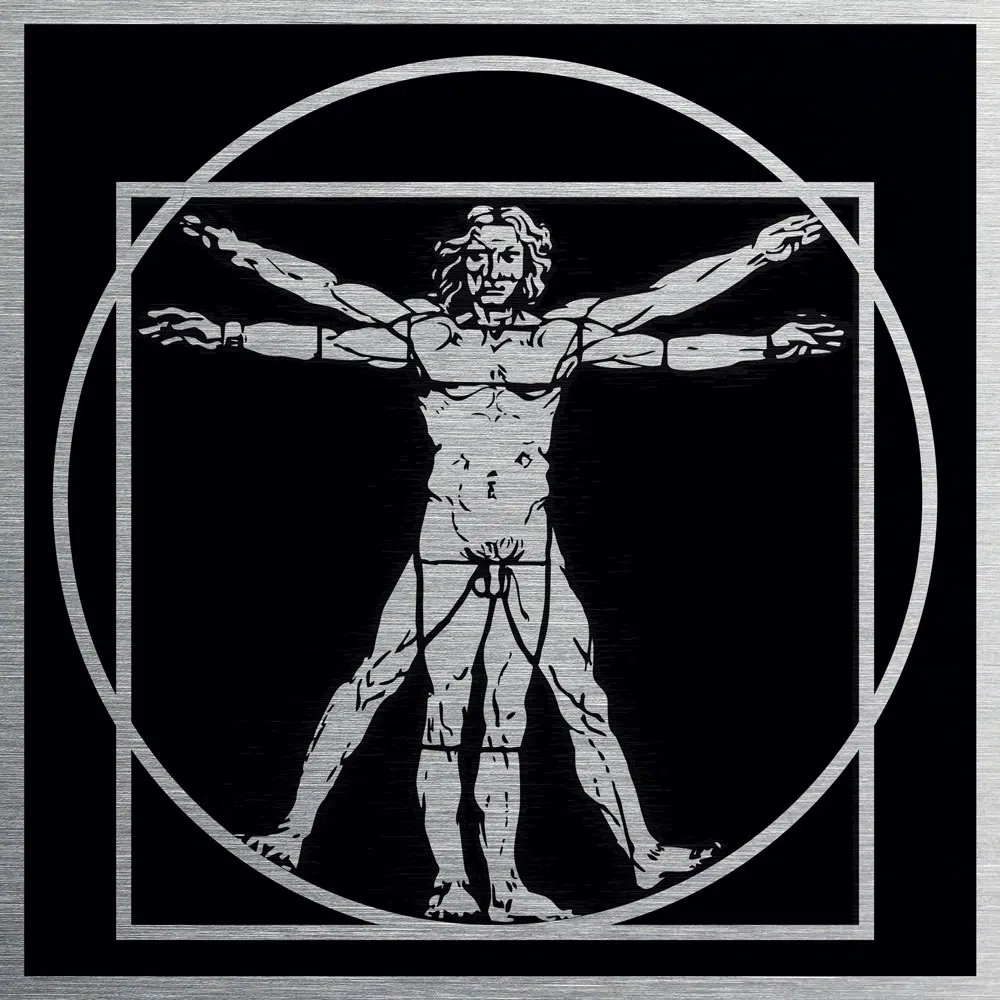 Πίνακας από βουρτσισμένο αλουμίνιο με εκτύπωση