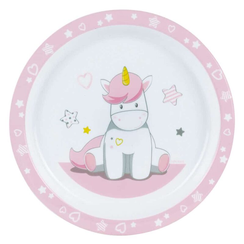 Unicorn σερβίτσιο φαγητού πολυπροπυλενίου