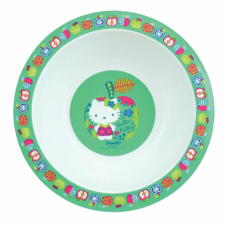Hello Kitty σερβίτσιο φαγητού πολυπροπυλενίου