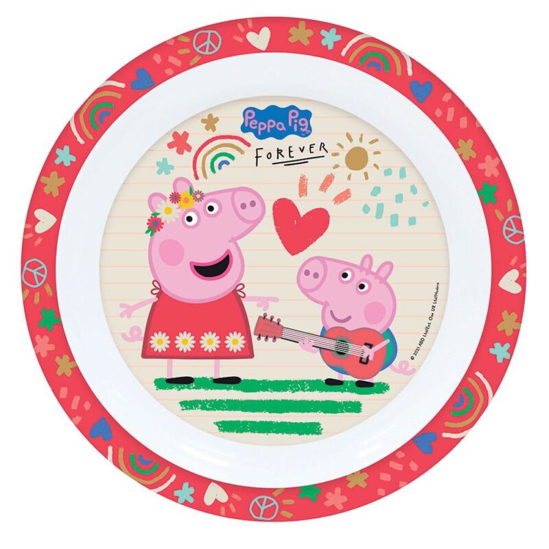 Peppa Pig σερβίτσιο φαγητού πολυπροπυλενίου