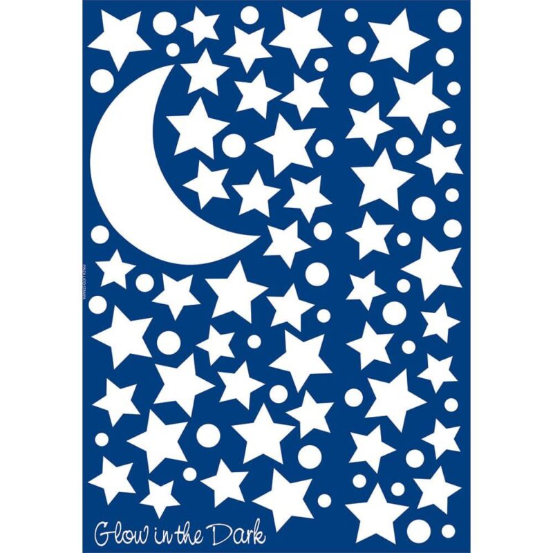 Starry Night παιδικά διακοσμητικά τοίχου που φωσφορίζουν στο σκοτάδι