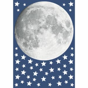Moon φωσφορίζοντα τοίχου L (18112)