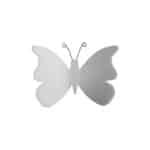 White Butterflies 3D πολυπροπυλενίου