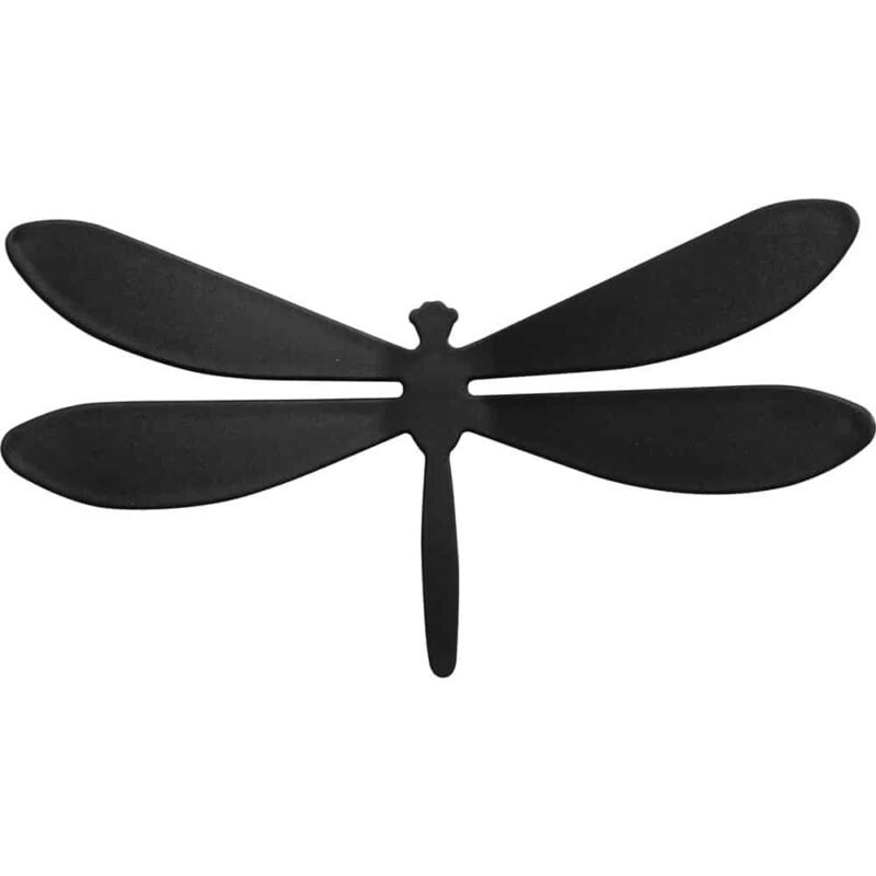 Black Dragonflies διακοσμητικά τοίχου τριών διαστάσεων αυτοκόλλητα